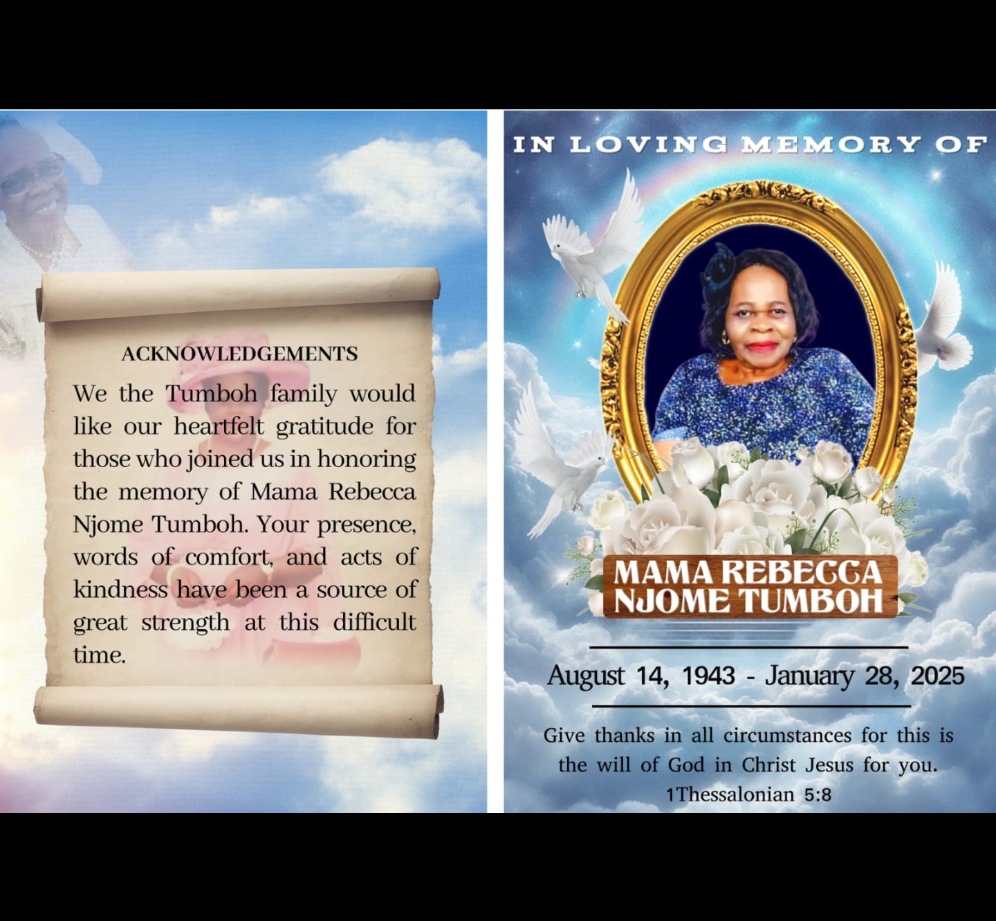 Funeral Booklets